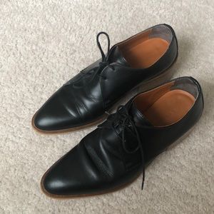 Everlane Heeled Oxford Shoes